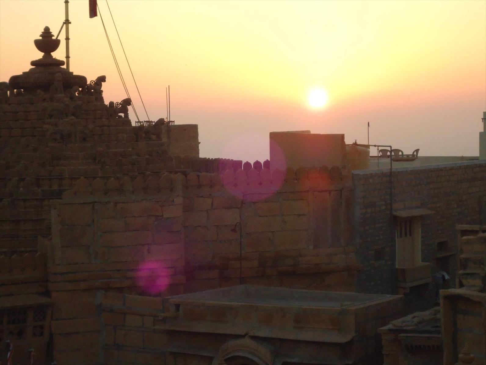 Ganesh Guest House Jaisalmer Esterno foto